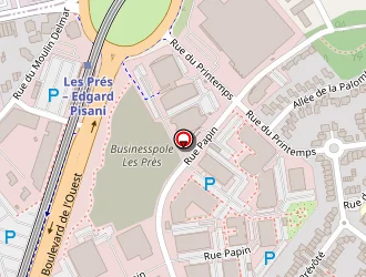 Carte de Chéops Technology à Villeneuve-d'ascq