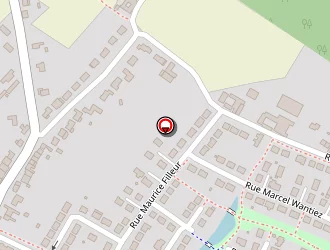 Carte de Leniere à Merville