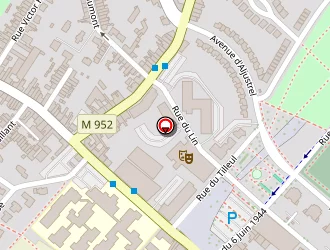 Carte de Top Béghin à Hem