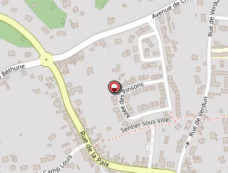 Carte de Pizza-roma à Condette