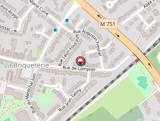 Carte de La Poste à Lambersart