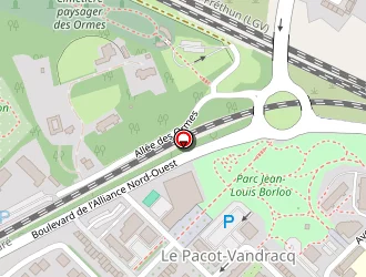 Carte de Bocquevrard Construction à Lambersart