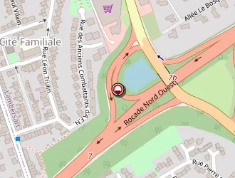 Carte de Au 210 à Lambersart