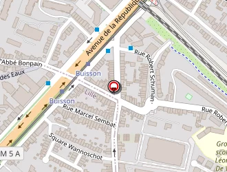 Carte de Lebbe Adrien à Marcq-en-barœul