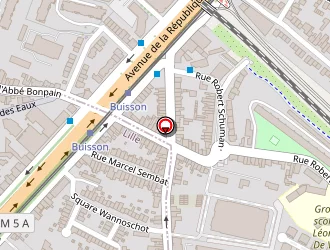 Carte de D.c.f.v à Lille