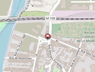 Carte de Lamorlette Godefroy à Madeleine (la)