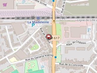 Carte de Dmg à Madeleine (la)