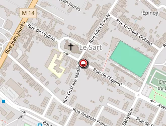 Carte de Thag à Villeneuve-d'ascq