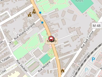 Carte de Piscine à Saint-andré-lez-lille