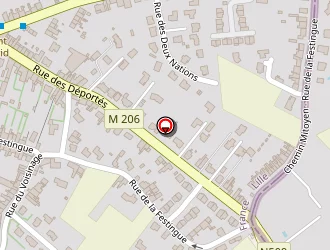 Carte de Numéac à Toufflers