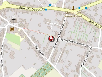 Carte de La Poste à Toufflers