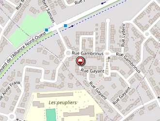 Carte de Dojo à Saint-andré-lez-lille