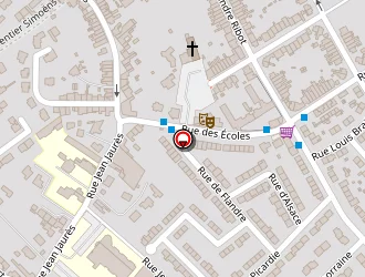 Carte de Grujon Marie à Hem