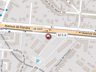 Carte de Dinamo à Wasquehal