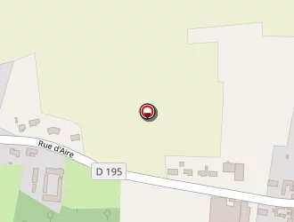 Carte de Lourdel à Roquetoire