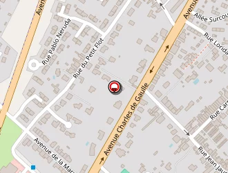 Carte de Monvoisin à Hem