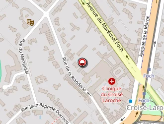 Carte de La Poste à Marcq-en-barœul