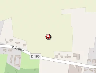 Carte de Vaesken à Roquetoire