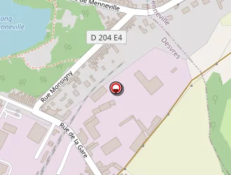 Carte de Hadoux à Desvres