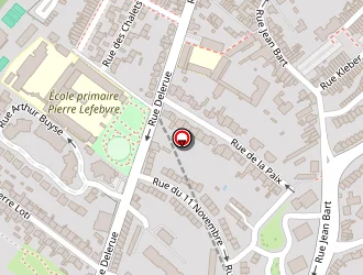 Carte de Henry Gérard à Wasquehal