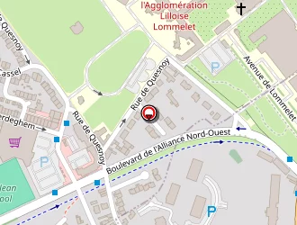 Carte de Studio Zoom à Marquette-lez-lille