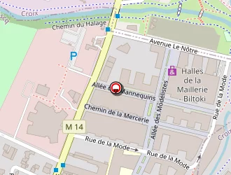 Carte de Ecole De Danse Odeya à Villeneuve-d'ascq