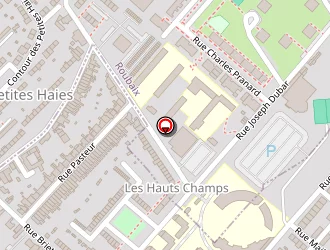 Carte de Ecole Et Quartier à Hem