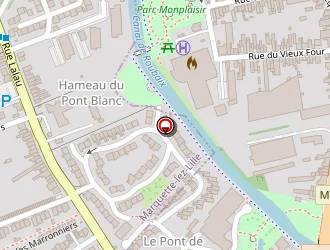 Carte de La Poste à Marcq-en-barœul