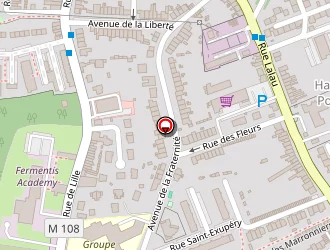 Carte de Groupe Scolaire Abbaye à Marquette-lez-lille