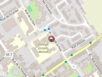 Carte de C.c.a.s (centre Communal Action Sociale) à Pérenchies