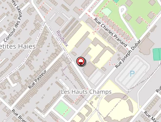 Carte de Espace Intermediaire à Roubaix