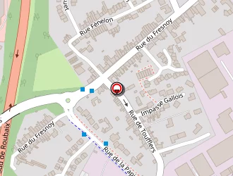 Carte de Aldi Marché à Lys-lez-lannoy