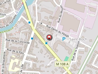 Carte de Abraham Thibault à Marquette-lez-lille