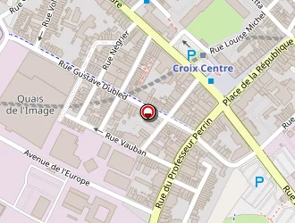 Carte de J Well à Croix