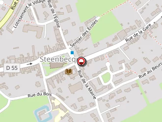 Carte de La Poste à Steenbecque