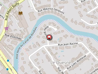 Carte de Jacquet Maurice à Marcq-en-barœul