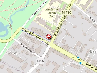 Carte de Edhec Business School à Roubaix