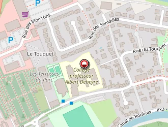 Carte de A.s.m. à Marquette-lez-lille