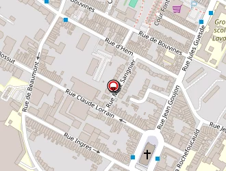 Carte de Lycée Louis Loucheur à Roubaix