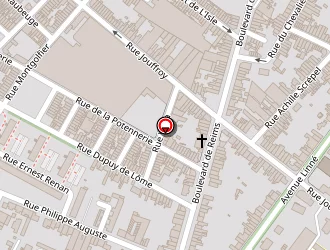 Carte de Epicerie De Reims à Roubaix