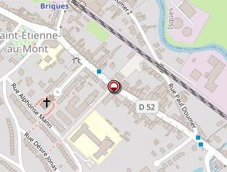 Carte de Carrefour Market à Outreau