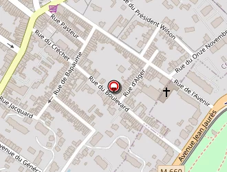 Carte de Merveille Bernard à Roubaix