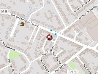 Carte de Pharos à Leers