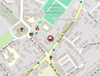 Carte de Delbeque-taffin à Verlinghem