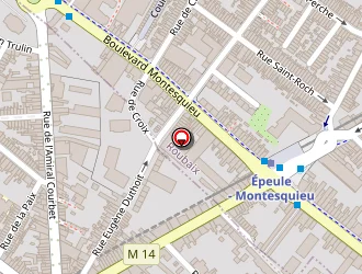 Carte de Nord Cloison à Croix