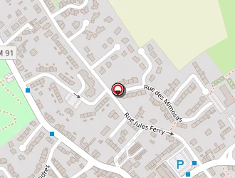 Carte de Maguy à Leers