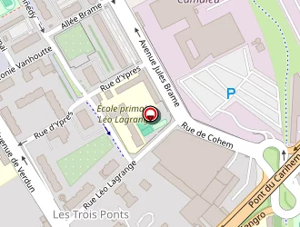 Carte de M.b.b.m Automobiles à Roubaix