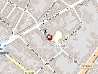 Carte de Leperre Odile à Roubaix