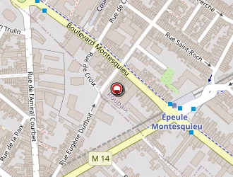 Carte de Angle Immo à Croix