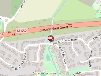 Carte de Dumortier à Marcq-en-barœul